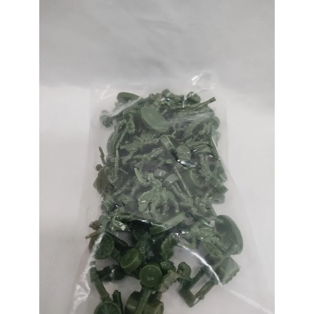 Sealed Set Of (60) 2003 Risk Green Board Game Player Pieces